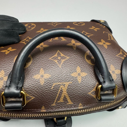 Louis Vuitton Petite Malle Souple Monogram Brown