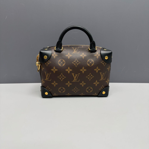 Louis Vuitton Petite Malle Souple Monogram Brown
