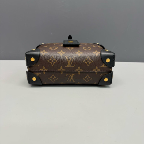 Louis Vuitton Petite Malle Souple Monogram Brown