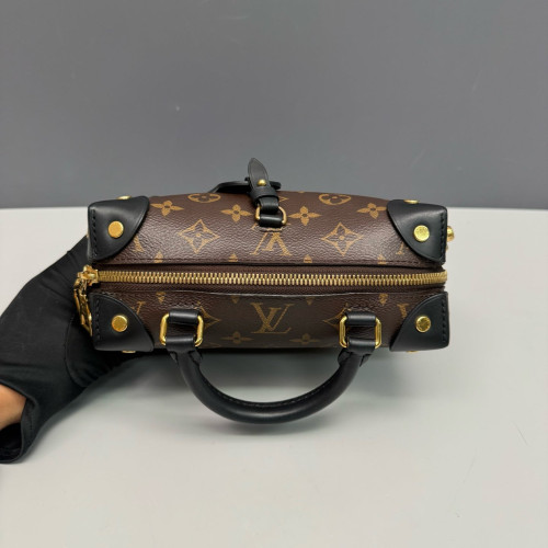 Louis Vuitton Petite Malle Souple Monogram Brown