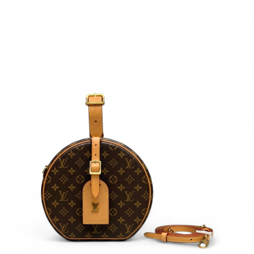 Louis Vuitton Petite Boite Chapeau Monogram Brown