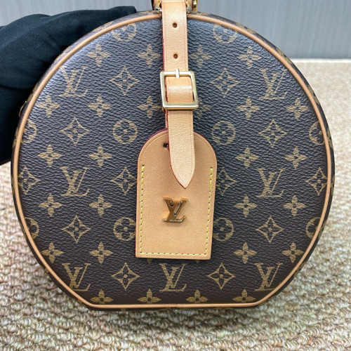 Louis Vuitton Petite Boite Chapeau Monogram Brown