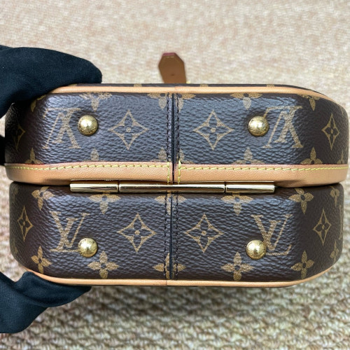 Louis Vuitton Petite Boite Chapeau Monogram Brown