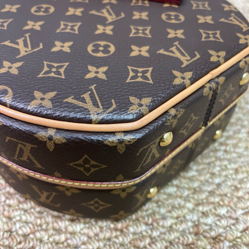 Louis Vuitton Petite Boite Chapeau Monogram Brown