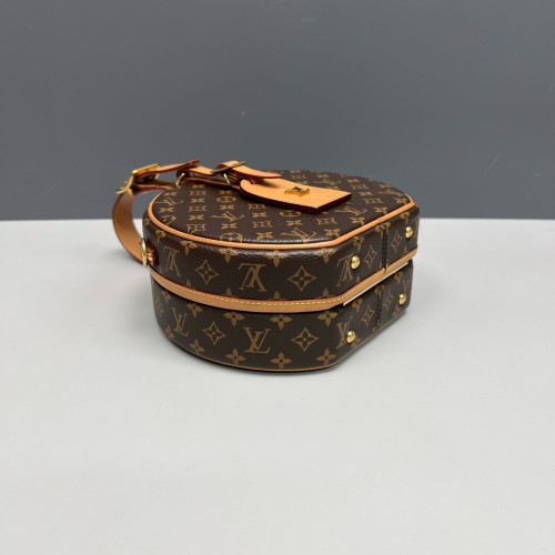 Louis Vuitton Petite Boite Chapeau Monogram Brown