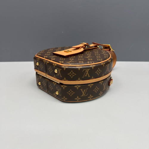 Louis Vuitton Petite Boite Chapeau Monogram Brown
