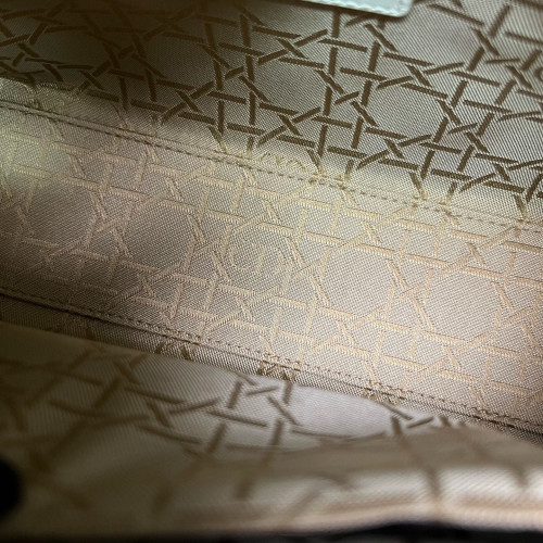 Dior Small Lady Dior Lambskin White