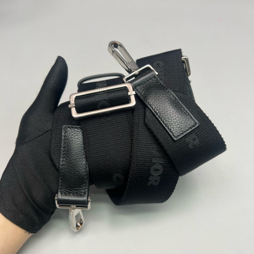 Dior Roller Messenger Bag Oblique Navy Black Beige Black