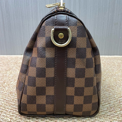 Louis Vuitton Speedy Bandouliere 25 Damier Ebene Brown
