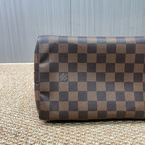 Louis Vuitton Speedy Bandouliere 25 Damier Ebene Brown