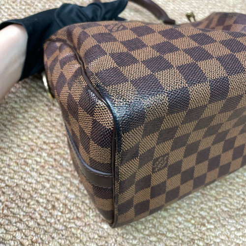 Louis Vuitton Speedy Bandouliere 25 Damier Ebene Brown