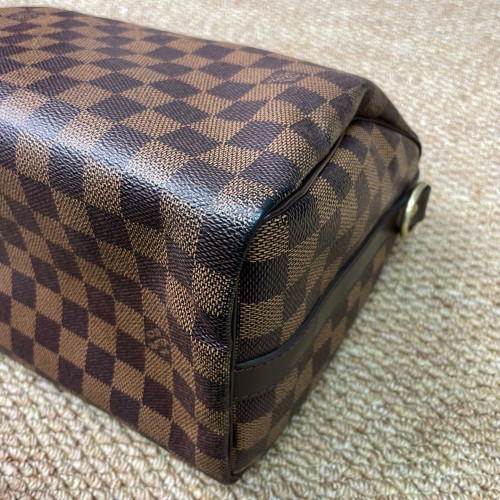 Louis Vuitton Speedy Bandouliere 25 Damier Ebene Brown