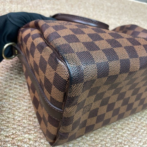 Louis Vuitton Speedy Bandouliere 25 Damier Ebene Brown