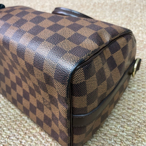 Louis Vuitton Speedy Bandouliere 25 Damier Ebene Brown