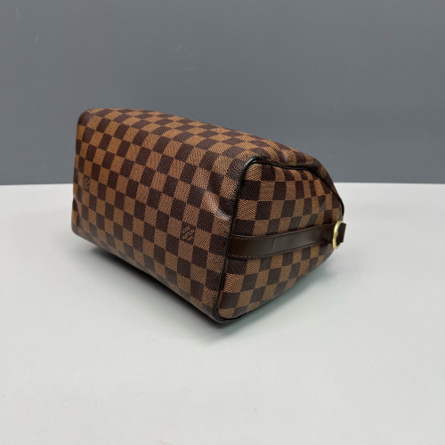 Louis Vuitton Speedy Bandouliere 25 Damier Ebene Brown