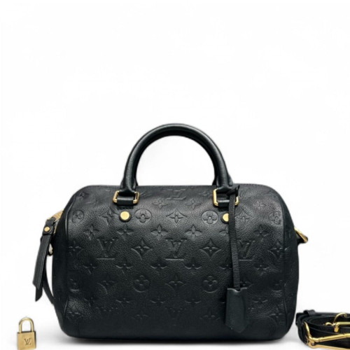Louis Vuitton Speedy Bandouliere 25 Monogram Empreinte Dark Blue