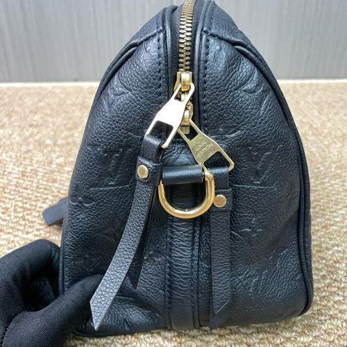 Louis Vuitton Speedy Bandouliere 25 Monogram Empreinte Dark Blue