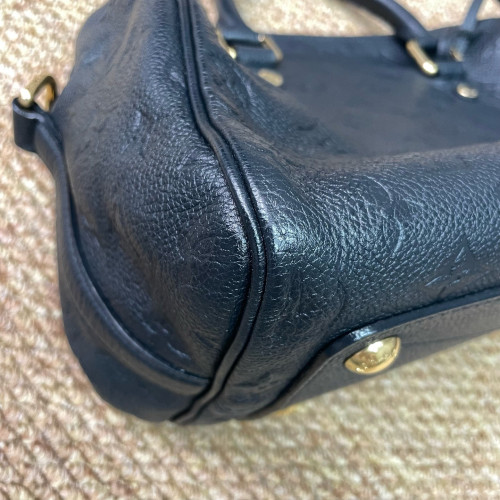 Louis Vuitton Speedy Bandouliere 25 Monogram Empreinte Dark Blue