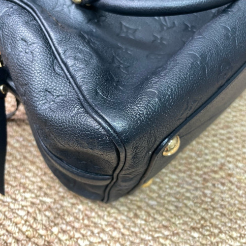 Louis Vuitton Speedy Bandouliere 25 Monogram Empreinte Dark Blue