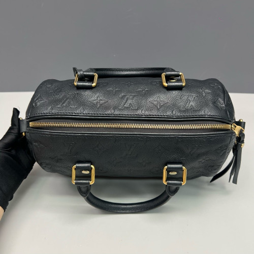 Louis Vuitton Speedy Bandouliere 25 Monogram Empreinte Dark Blue
