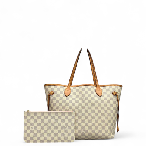 Louis Vuitton Neo Neverfull MM Damier Azur Ivory
