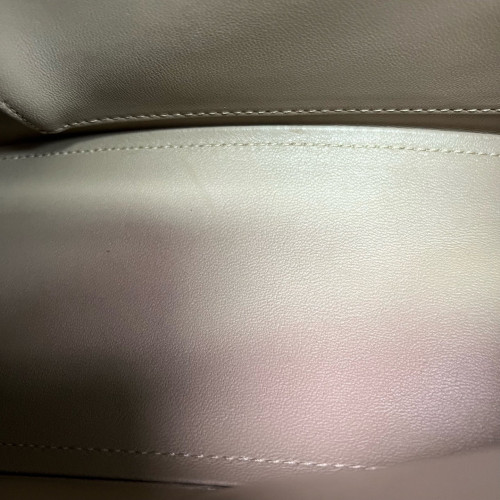 Balenciaga Hourglass Small Calfskin Natural Tan