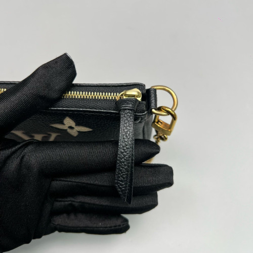 Louis Vuitton Pochette Mini Accessories Monogram Empreinte Giant Black Louis Vuitton Pochette Mini Accessories Monogram Empreinte Giant Black