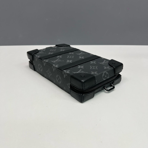 Louis Vuitton Soft Trunk Wallet Monogram Eclipse Black Louis Vuitton Soft Trunk Wallet Monogram Eclipse Black