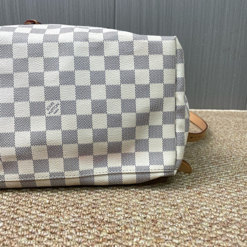 Louis Vuitton Sperone Backpack Damier Azur White Louis Vuitton Sperone Backpack Damier Azur White