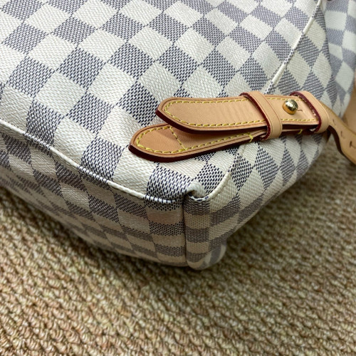 Louis Vuitton Sperone Backpack Damier Azur White Louis Vuitton Sperone Backpack Damier Azur White