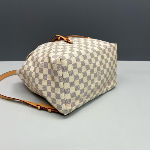 Louis Vuitton Sperone Backpack Damier Azur White Louis Vuitton Sperone Backpack Damier Azur White