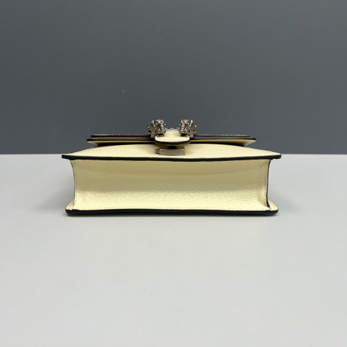 Gucci Mini Dionysus Calfskin Beige Mystic White