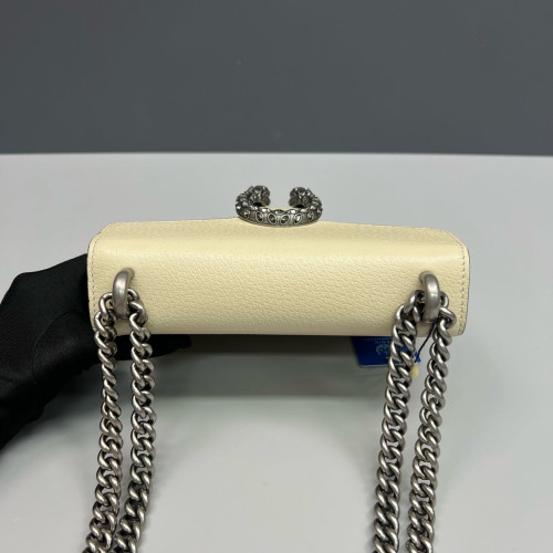 Gucci Mini Dionysus Calfskin Beige Mystic White
