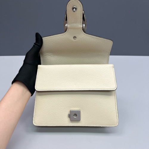 Gucci Mini Dionysus Calfskin Beige Mystic White