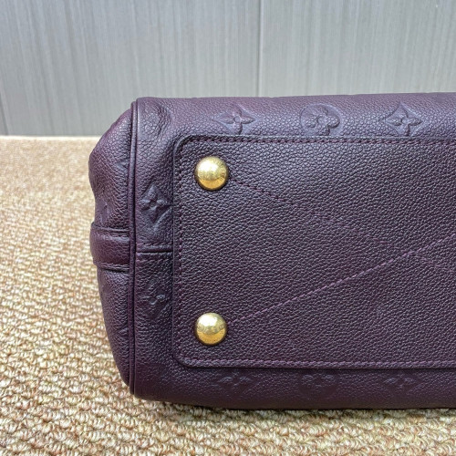 Louis Vuitton Speedy Bandouliere 25 Monogram Empreinte Purple