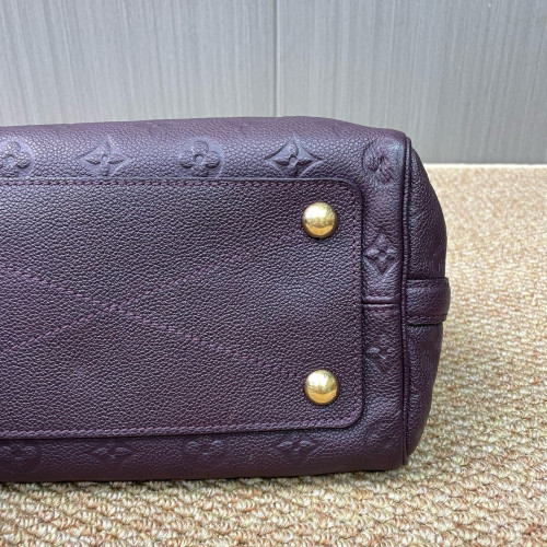 Louis Vuitton Speedy Bandouliere 25 Monogram Empreinte Purple