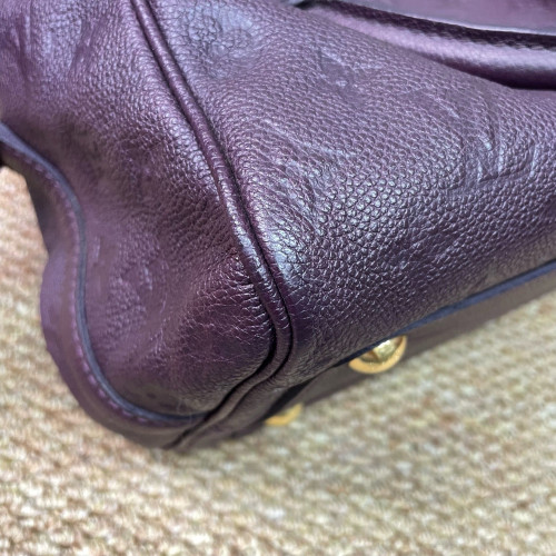 Louis Vuitton Speedy Bandouliere 25 Monogram Empreinte Purple