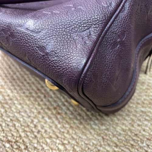 Louis Vuitton Speedy Bandouliere 25 Monogram Empreinte Purple