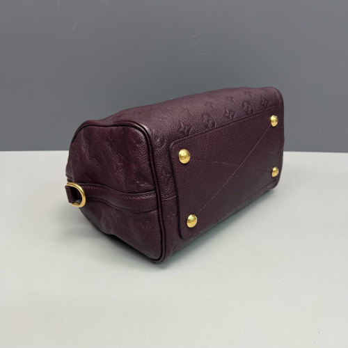Louis Vuitton Speedy Bandouliere 25 Monogram Empreinte Purple