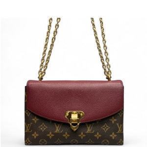 Louis Vuitton Saint Placide Monogram Burgundy Brown