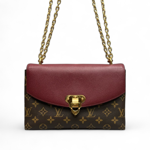 Louis Vuitton Saint Placide Monogram Burgundy Brown