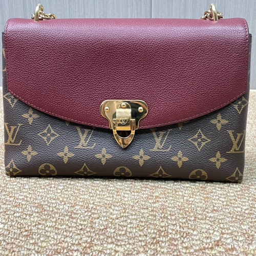 Louis Vuitton Saint Placide Monogram Burgundy Brown
