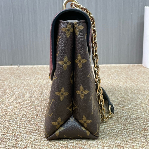 Louis Vuitton Saint Placide Monogram Burgundy Brown