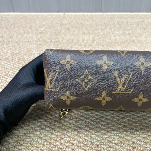 Louis Vuitton Saint Placide Monogram Burgundy Brown