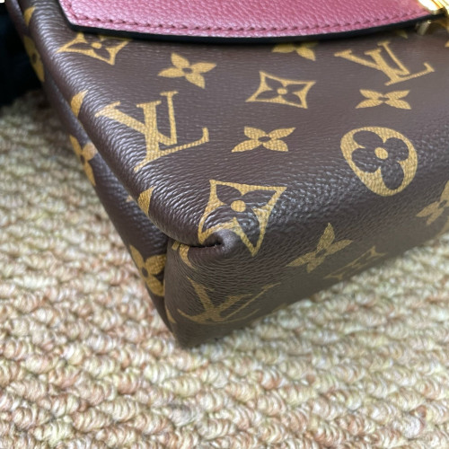 Louis Vuitton Saint Placide Monogram Burgundy Brown