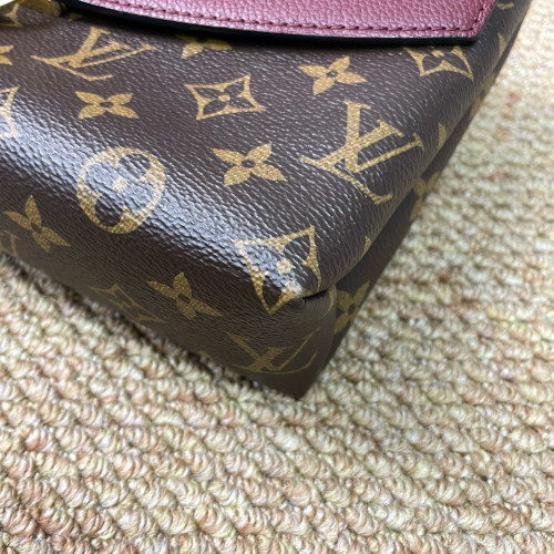 Louis Vuitton Saint Placide Monogram Burgundy Brown