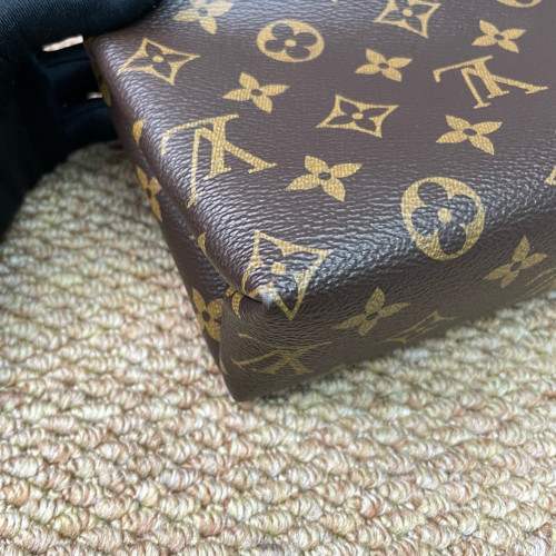 Louis Vuitton Saint Placide Monogram Burgundy Brown