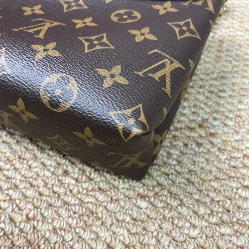 Louis Vuitton Saint Placide Monogram Burgundy Brown