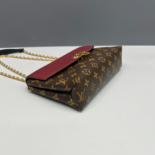 Louis Vuitton Saint Placide Monogram Burgundy Brown