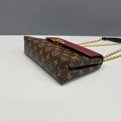 Louis Vuitton Saint Placide Monogram Burgundy Brown